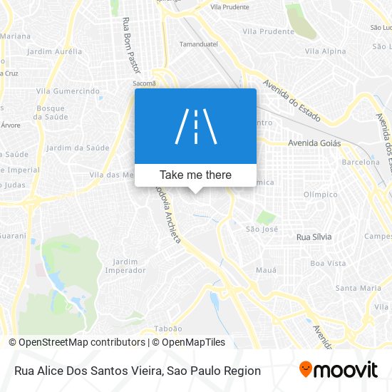 Rua Alice Dos Santos Vieira map