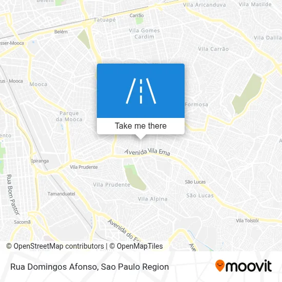 Rua Domingos Afonso map