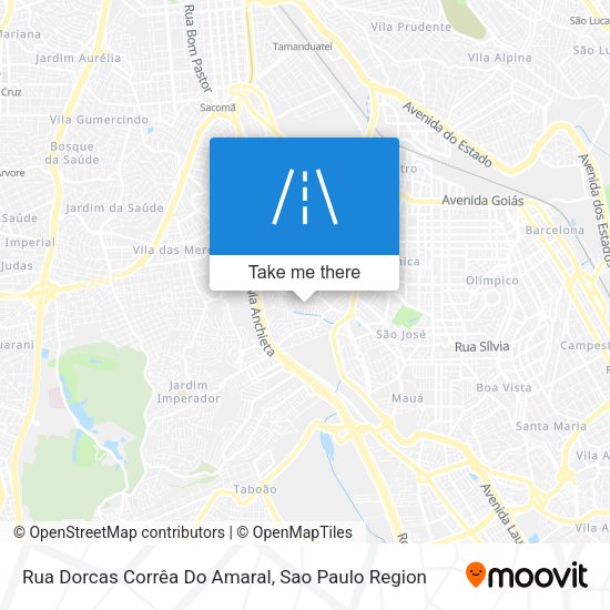 Rua Dorcas Corrêa Do Amaral map
