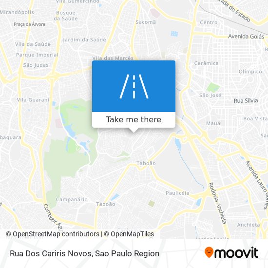 Rua Dos Cariris Novos map