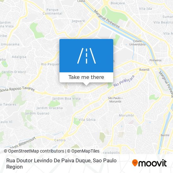 Rua Doutor Levindo De Paiva Duque map