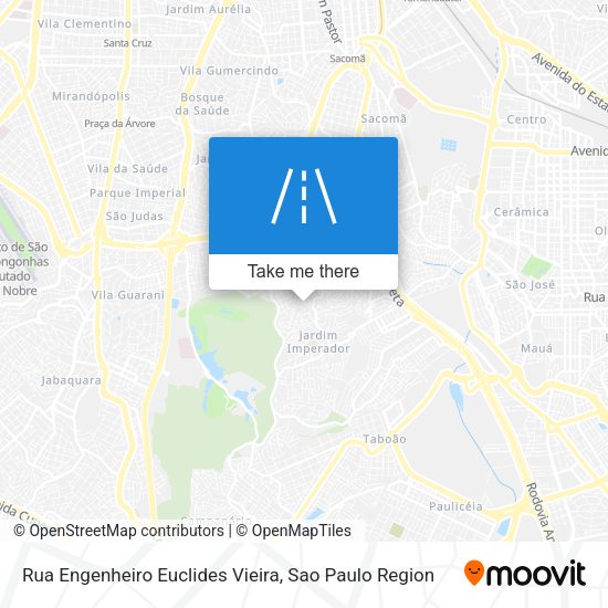 Rua Engenheiro Euclides Vieira map