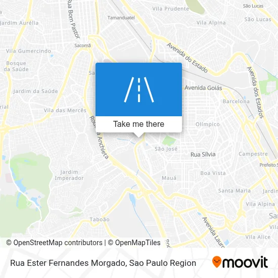 Rua Ester Fernandes Morgado map