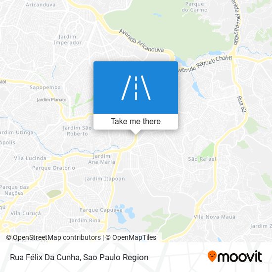 Rua Félix Da Cunha map