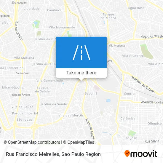 Rua Francisco Meirelles map