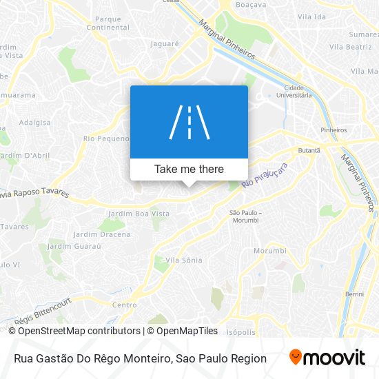 Rua Gastão Do Rêgo Monteiro map