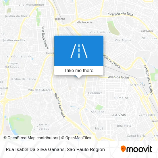 Rua Isabel Da Silva Ganans map