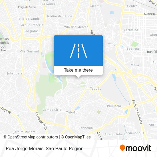 Rua Jorge Morais map