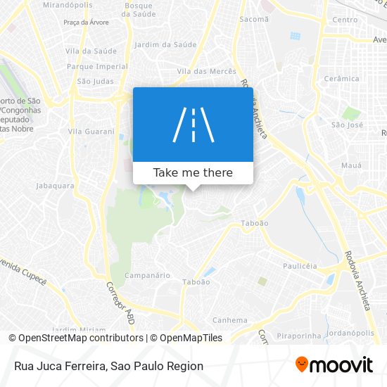 Rua Juca Ferreira map