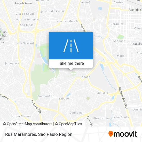 Rua Maramores map