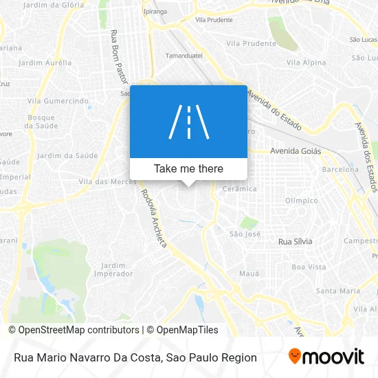 Rua Mario Navarro Da Costa map
