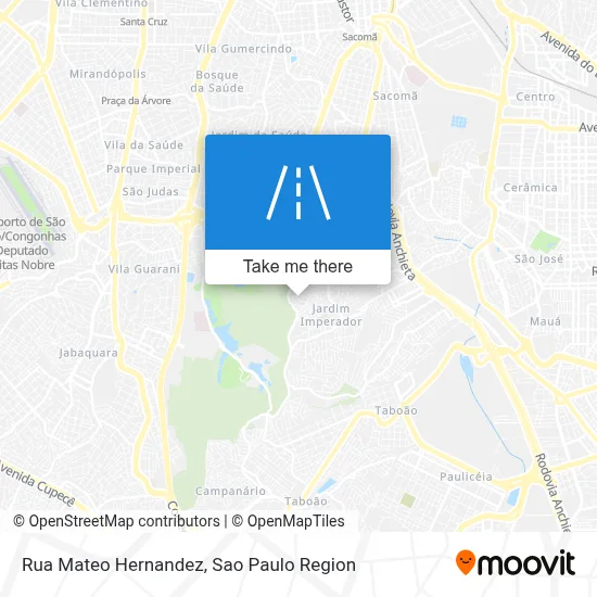 Rua Mateo Hernandez map