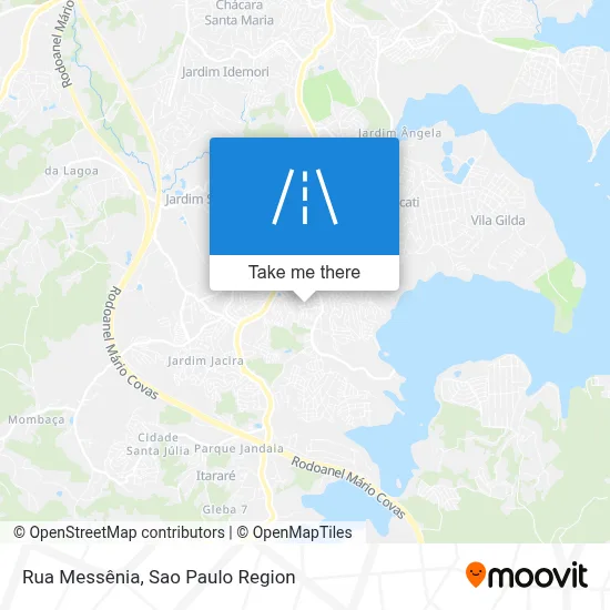 Rua Messênia map