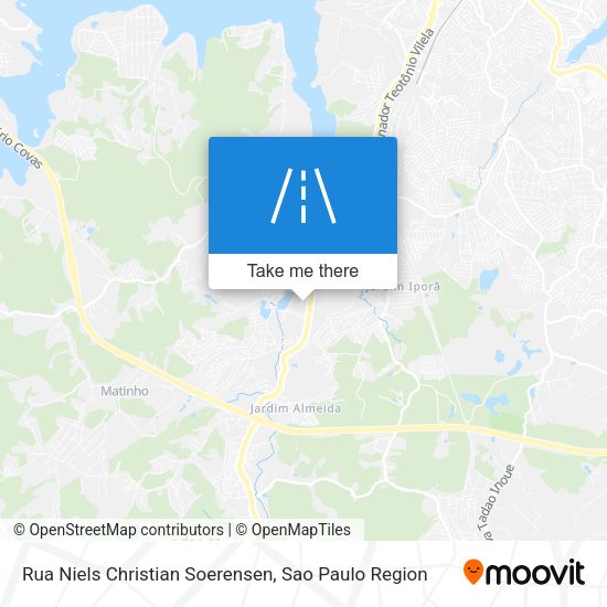 Rua Niels Christian Soerensen map