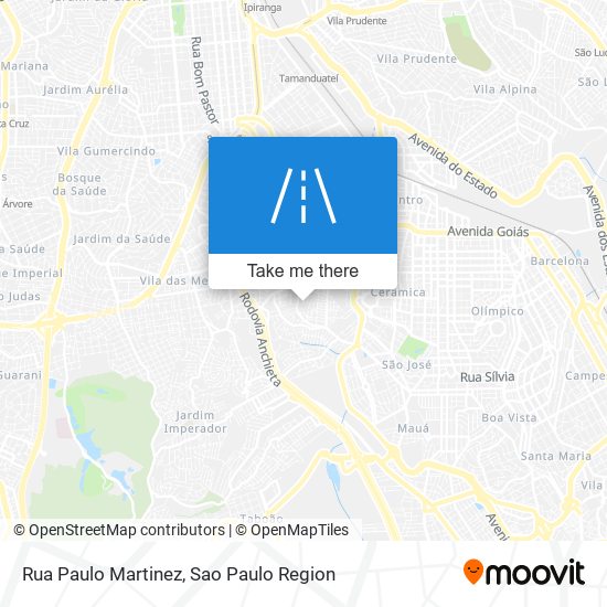 Rua Paulo Martinez map