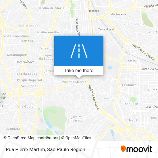 Rua Pierre Martim map