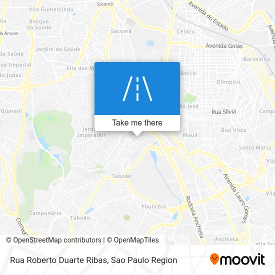 Rua Roberto Duarte Ribas map