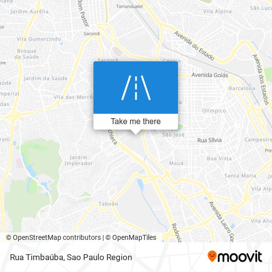 Mapa Rua Timbaúba