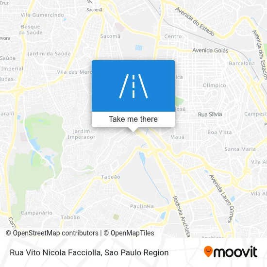 Rua Vito Nicola Facciolla map