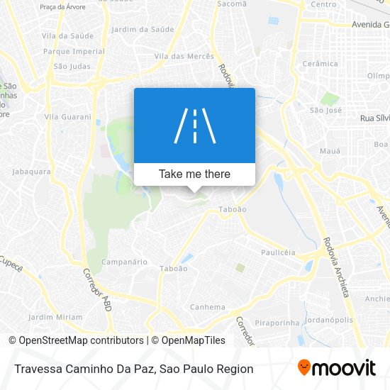 Travessa Caminho Da Paz map