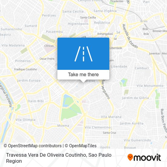Travessa Vera De Oliveira Coutinho map