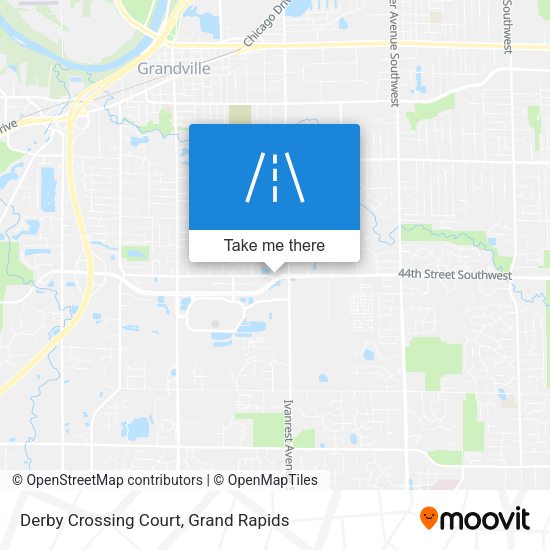 Mapa de Derby Crossing Court