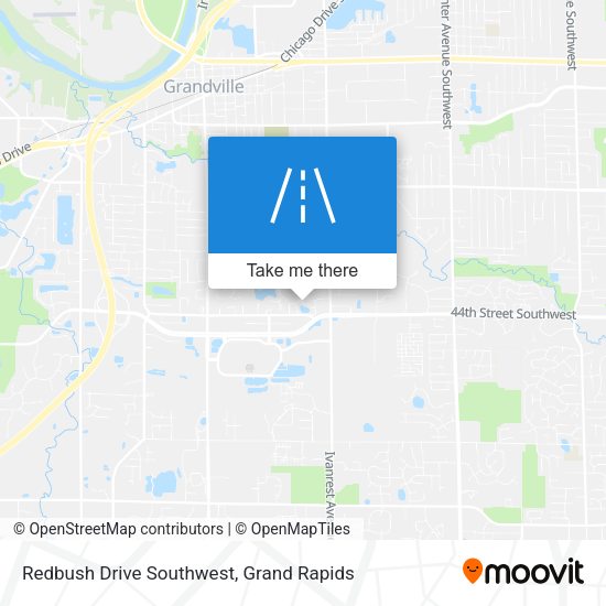 Mapa de Redbush Drive Southwest