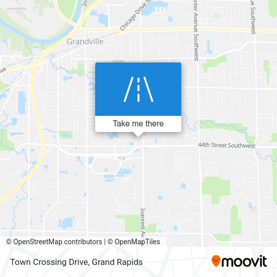 Town Crossing Drive map