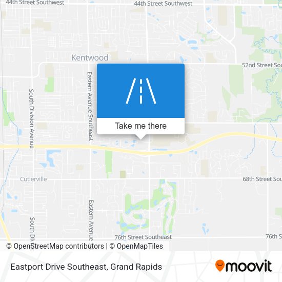 Eastport Drive Southeast map