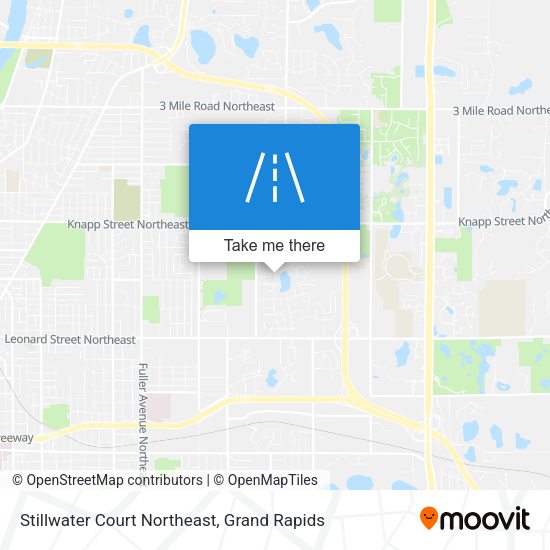 Stillwater Court Northeast map