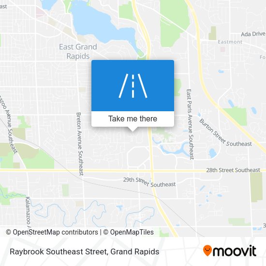 Raybrook Southeast Street map