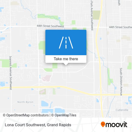 Lona Court Southwest map