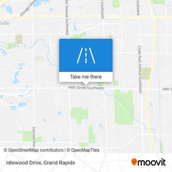 Idlewood Drive map
