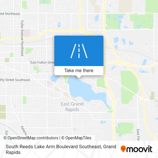 South Reeds Lake Arm Boulevard Southeast map