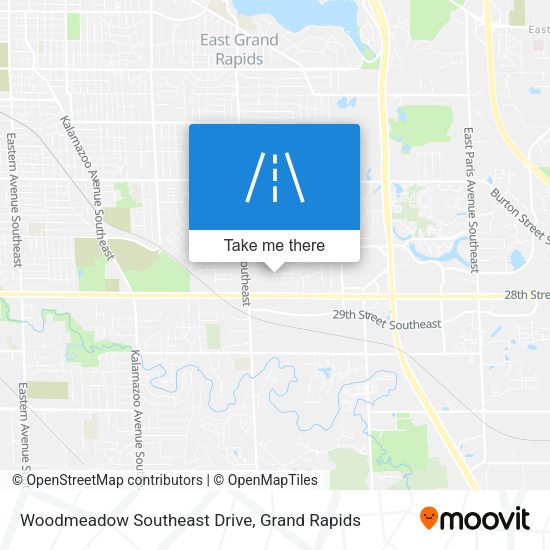Mapa de Woodmeadow Southeast Drive