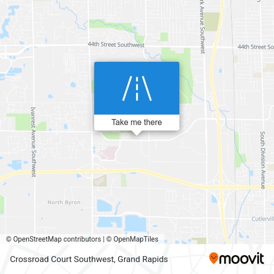 Mapa de Crossroad Court Southwest