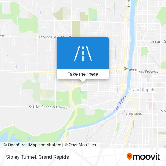 Mapa de Sibley Tunnel