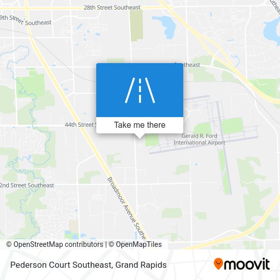 Pederson Court Southeast map