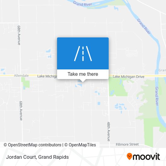 Jordan Court map