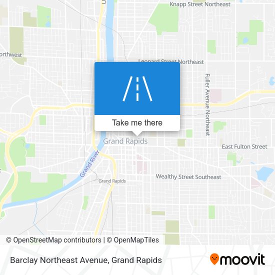 Barclay Northeast Avenue map