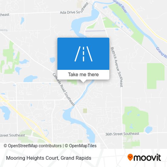 Mooring Heights Court map