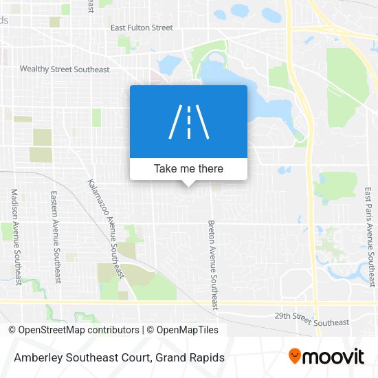 Amberley Southeast Court map