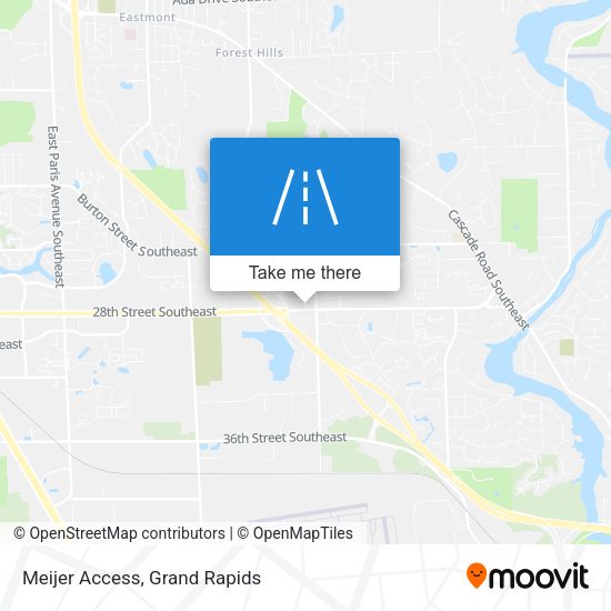 Mapa de Meijer Access