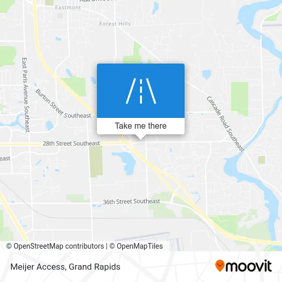 Meijer Access map