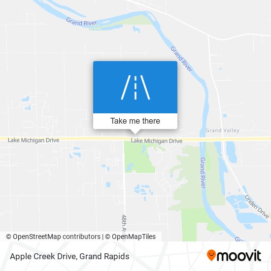 Apple Creek Drive map