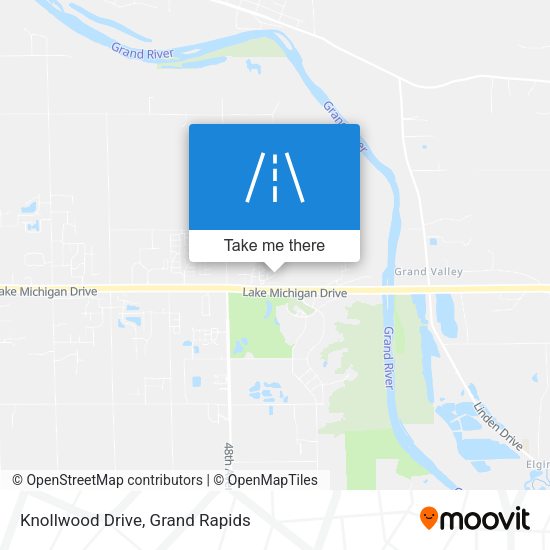 Knollwood Drive map