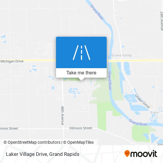 Laker Village Drive map