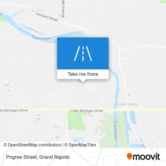 Pngree Street map