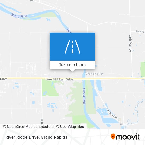 Mapa de River Ridge Drive