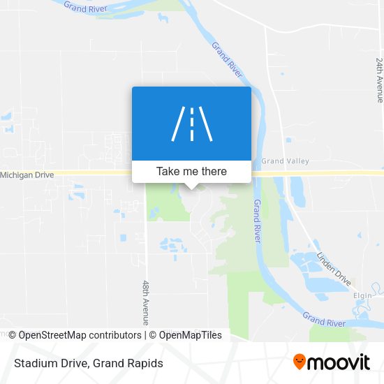Mapa de Stadium Drive